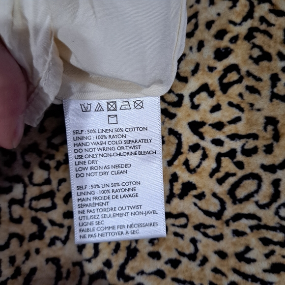 🌈URBAN OUTFITTERS LINEN BLEND MINI DRESS - Picture 6 of 9